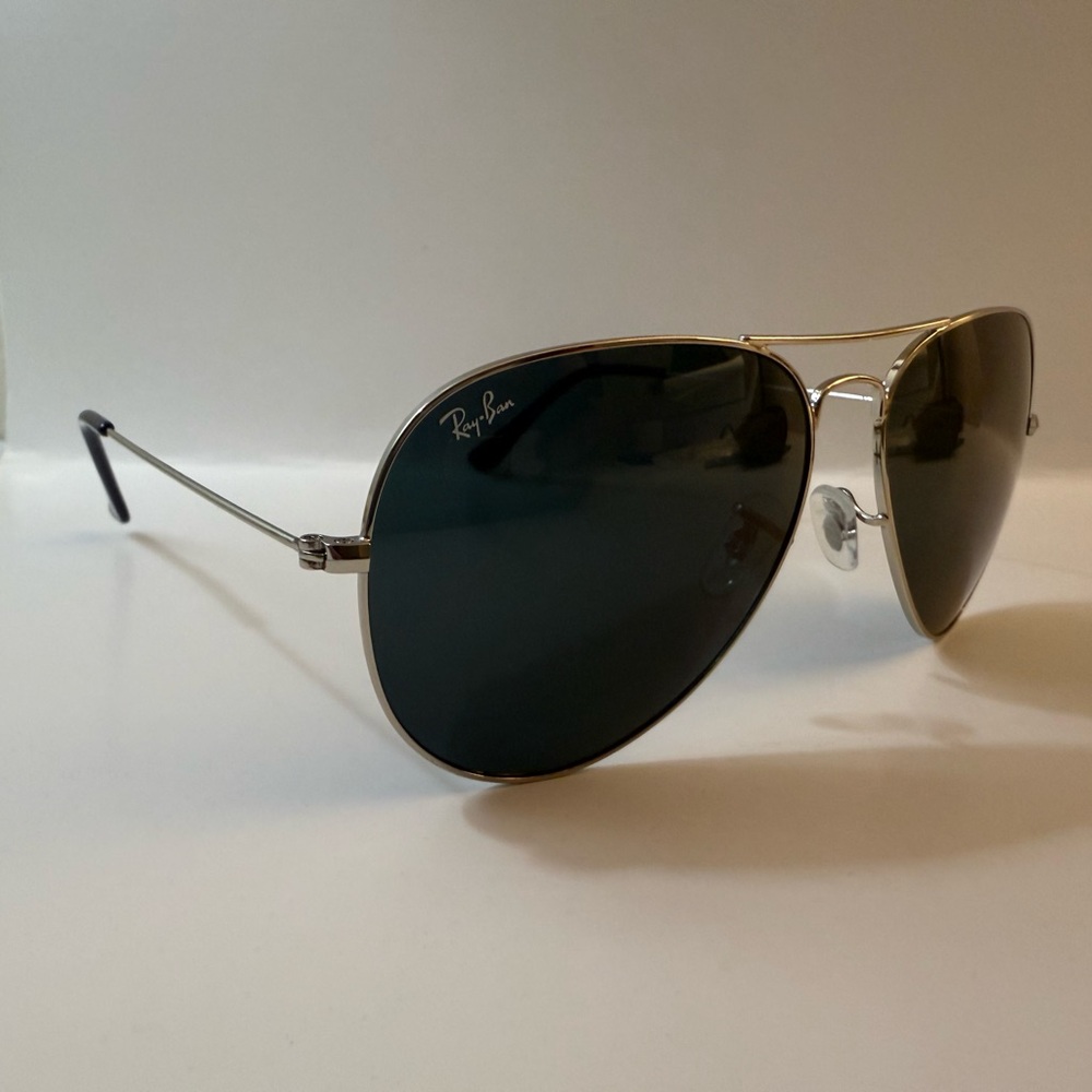 Ray-Ban Aviator Sunglasses RB3026 62mm. 003/62 Silver Frame Unisex - Picture 4 of 17